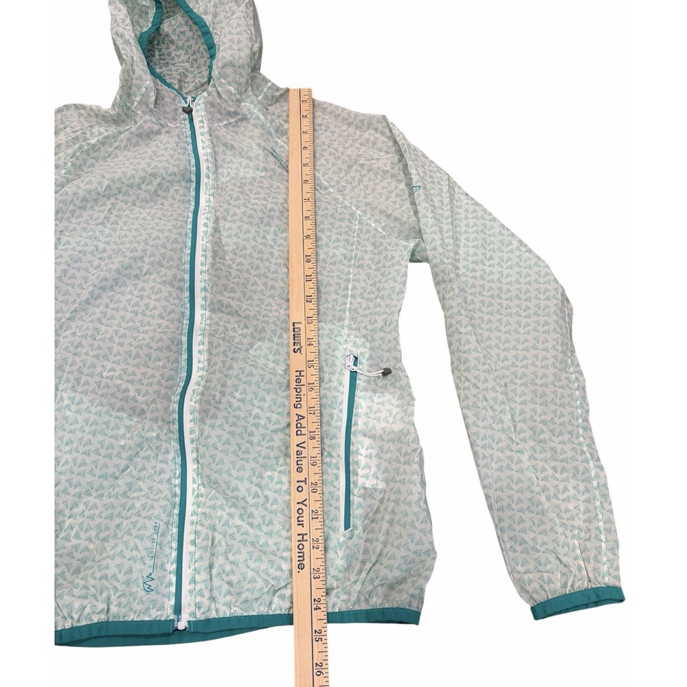Regatta Womens Waterproof Rain Coat Jacket Hood M8 Isolite 5000 Aqua Lightweight - Picture 7 of 9